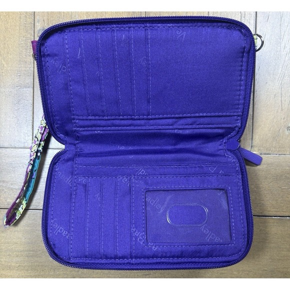 Vera Bradley All in One Crossbody Heather Pattern Purse Wristlet Wallet 2013 - Picture 6 of 10